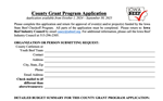 2024-2025 County Grant Form